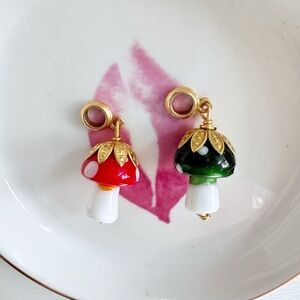 Brinker & Eliza Mushroom Earring Charms